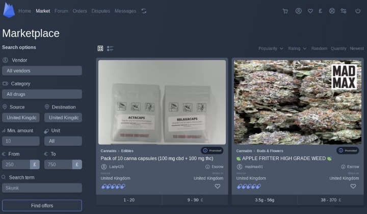 darknet market link updates