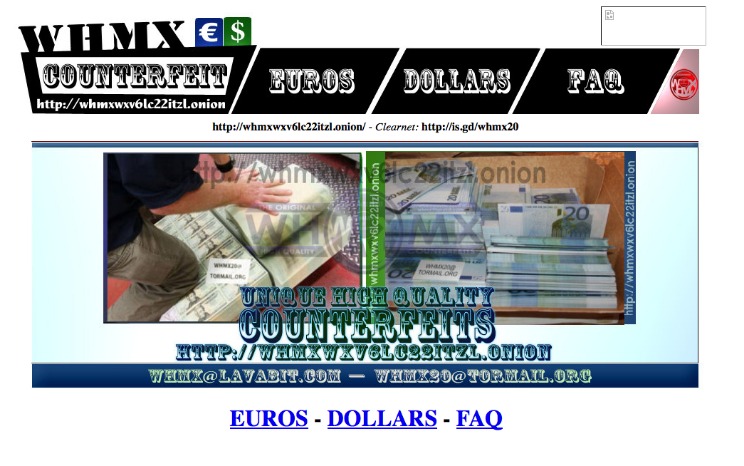 darknet market package