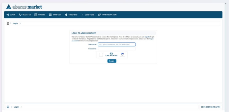 Abacus Market Link