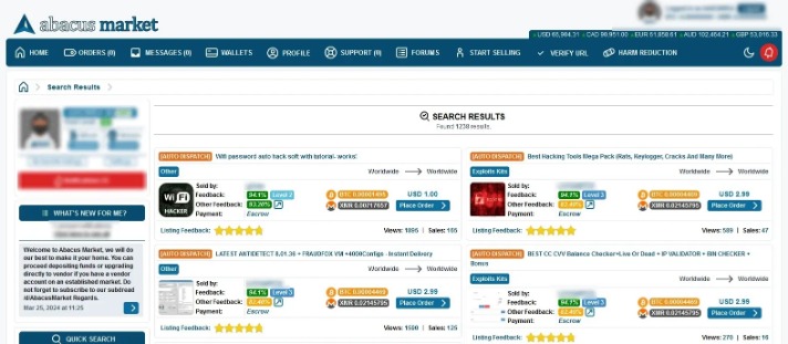 Abacus Market link