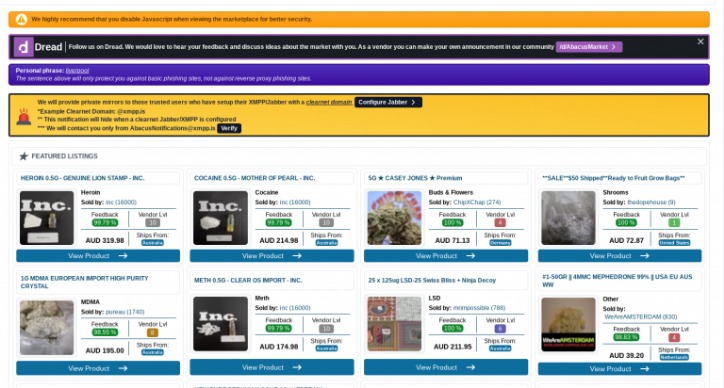 Abacus Market link