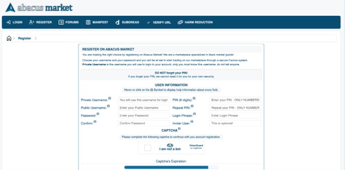 Abacus Market link