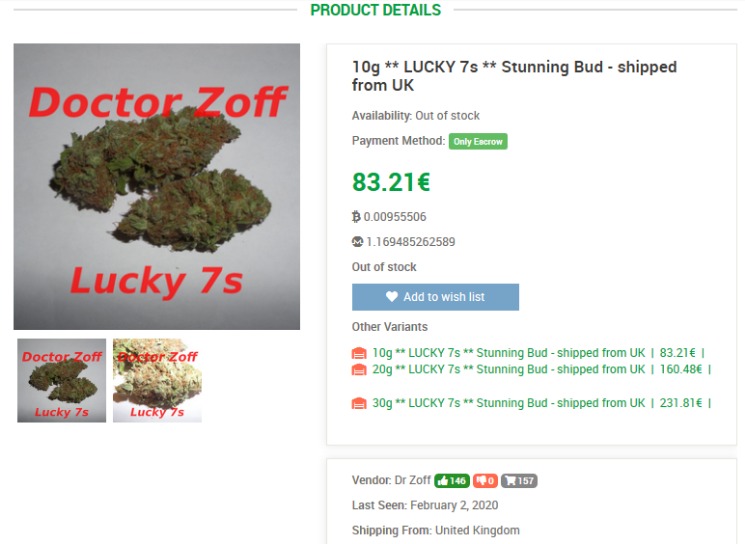 darknet illicit drugs