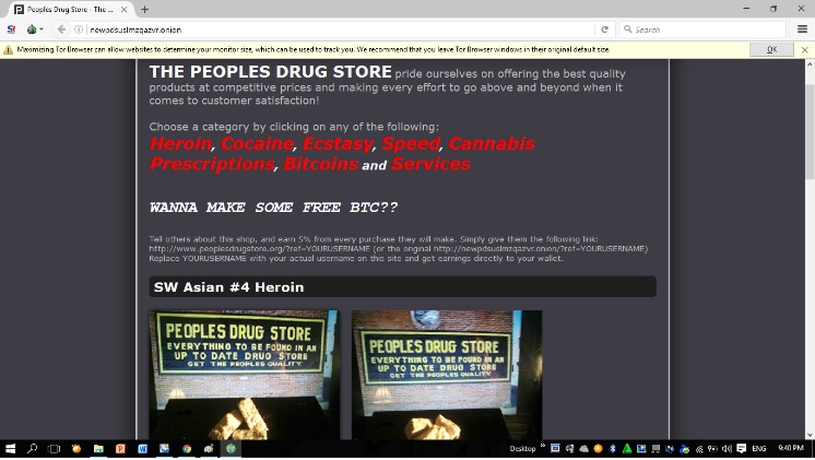 Darknet Drug Store