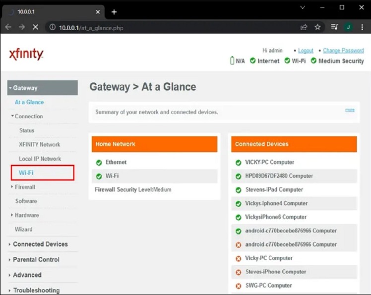 does xfinity wifi affect darknet market