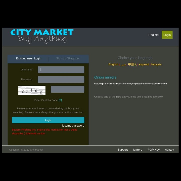 how to get a referral for a darknet market