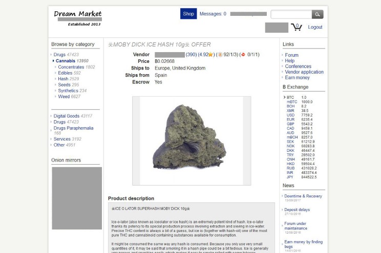 dream market darknet