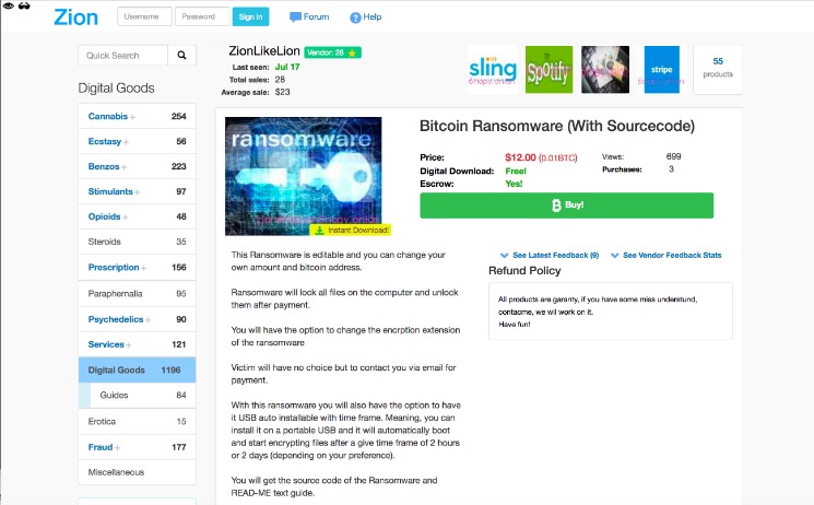 Darknet Market Black