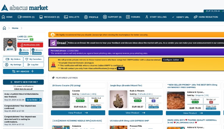 Abacus Market Darknet