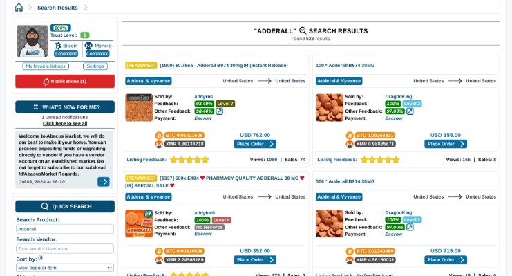 Darknet Market Adderall Prices