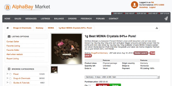 darknet drug vendors