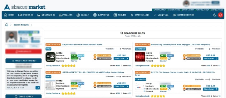 Abacus Market url