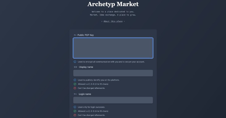Archetyp Market Url