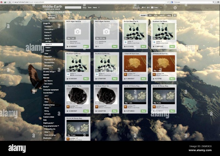 how much do drugs cost on the dark web