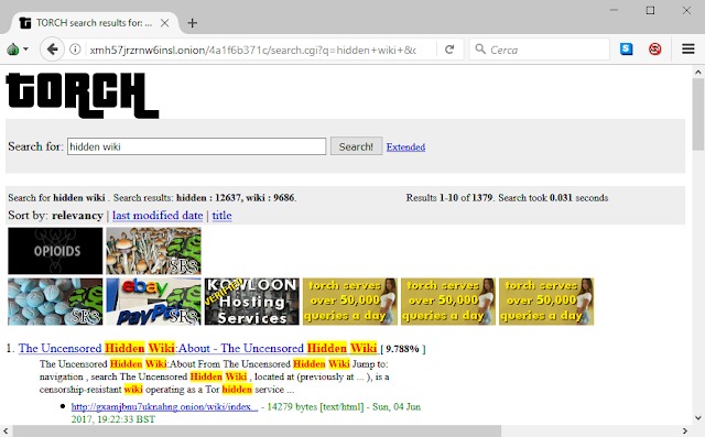 hidden wiki tor onion urls directories