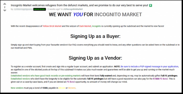 darknet market search engine