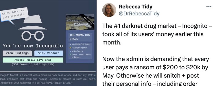 darknet drug market list