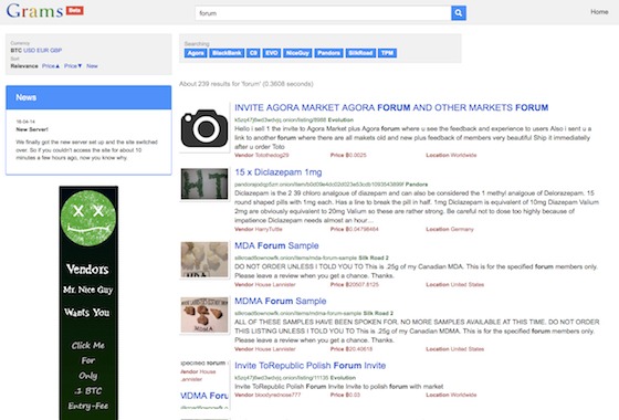 darknet drug market list